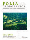 FOLIA GEOBOTANICA雜志封面